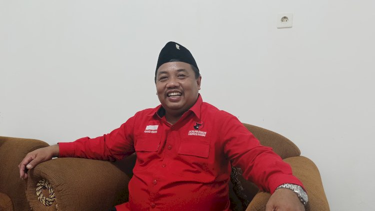 Ketua DPC PDI Perjuangan Kabupaten Batang, Ahmad RIdwan. RMOL Jateng/Bakti Buwono