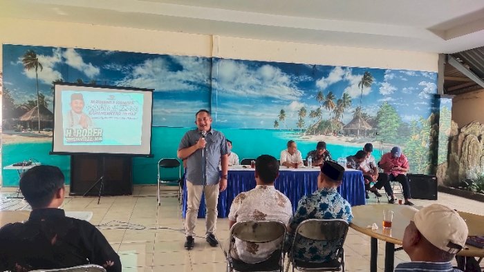 Rober Christanto Rober Sosialisasi Program Unggulannya Untuk “Karanganyar Hebat”. Dian Tanti Burhani/RMOLJawaTengah