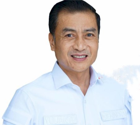 Ketua DPC Gerindra Salatiga Yuliyanto. Erna Yunus B/RMOLJateng