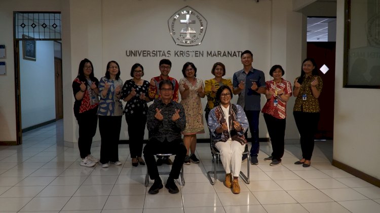 Delegasi Universitas Kristen Satya Wacana (UKSW) Salatiga Melakukan Kunjungan Ke Universitas Kristen (UK) Maranatha. Erna Yunus B/RMOLJawaTengah