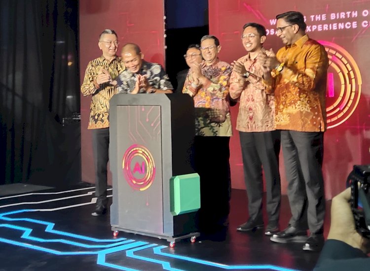 AI Experience Center perdana di buka di Solo Technopark. Dian Tanti/RMOLJateng