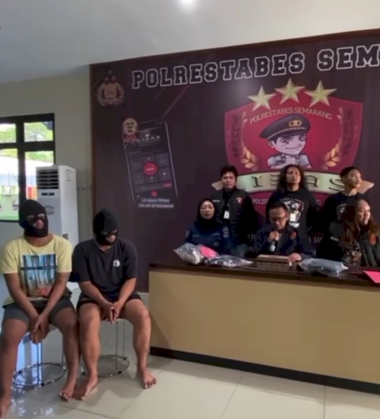 Polisi Berhasil Mengamankan Dua Pelaku Tawuran Gangster Di Jalan Pantura Tambak Aji, Ngaliyan Yang Tewaskan Seorang Pemuda. Dicky A Wijaya/RMOLJawaTengah