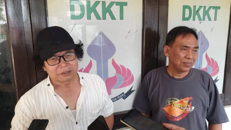 mam Joend, Ketua Dewan Kesenian Kota Tegal. IST