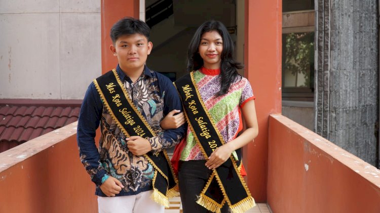 Bunga Nurlaela Rahmadani dan William Philips Effendy. Erna Yunus B/RMOLJateng