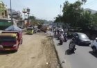 Jalan Sambiroto Dibetonisasi, Pengendara Harap Sabar! 