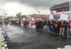 Massa Rajawali Emas Kebumen Tuntut Kepastian Hukum Kasus Revitalisasi Alun-alun