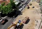 DPU Kota Semarang Lebarkan Jalan Sambiroto Karena Sering Macet