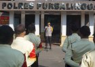 Kapolres Purbalingga Beri Motivasi Satpam Peserta Penilaian Tingkat Polda Jateng