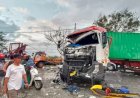Tronton Vs Bus di Pantura Batangan Pati, Enam Tewas dan Empat Luka