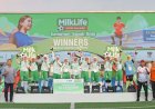 Tim SDUT Bumi Kartini Jepara Hattrick Juarai Milklife Soccer Chalenge Series 3