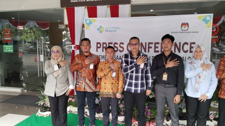 Jajaran KPU Kabupaten Tegal. IST