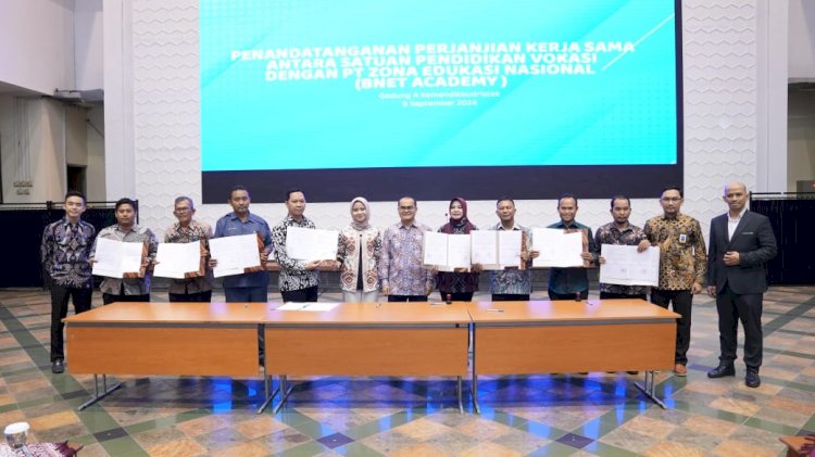 Direktorat Jenderal Pendidikan Vokasi memfasilitasi kerja sama antara satuan pendidikan vokasi yakni sekolah menengah kejuruan (SMK) dengan BNET Academy. 