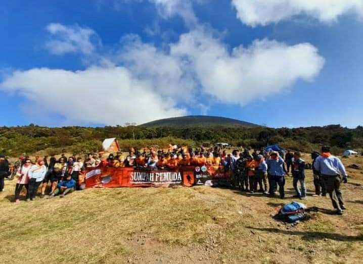 Dokumentasi Kegiatan Daki Gunung Di Taman Nasional Gunung Gede Pangrango Jawa Barat. Istimewa