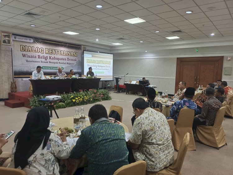 Terungkap: Ternyata Dalam Pengembangan Pariwisata Demak Kekurangan Dana Dan Investor FGD Renaissance Demak Menapaki Kembali Kejayaan, Sabtu (28/09). Dicky A Wijaya/RMOLJawaTengah