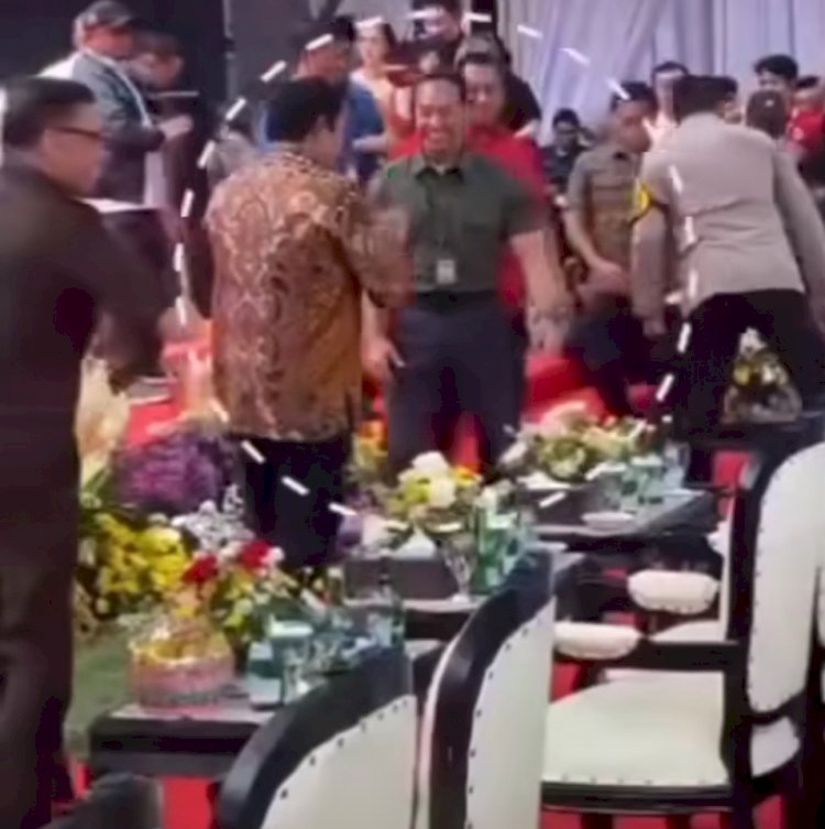 Video viral Pj Gubernur dan Forkopimda tak salaman dengan paslon Andika-Hendi ditanggapi Polda Jawa Tengah.  Dok RMOLJateng 