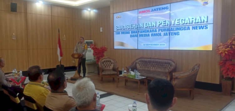Sarasehan dan Penyegaran Tim Media Bhayangkara Purbalingga News dan RMOLJateng, Minggu (29/9). Dok RMOLJateng 