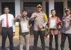 Penghargaan Bagi Dua Warga Dari Kapolres Purbalingga