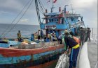 Musibah: Kapal Nelayan Asal Rembang Tenggelam Di Utara Pulau Karimun