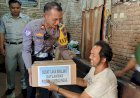 Peduli Korban Kecelakaan, Satlantas Polres Purbalingga Serahkan Bantuan Sosial
