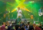 Pesan Kapolres Rembang Saat Warga Menonton Pagelaran Musik