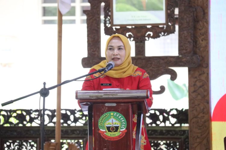 Plt Bupati Blora Tri Yuli Setyowati. (Diskominfo Kab. Blora)