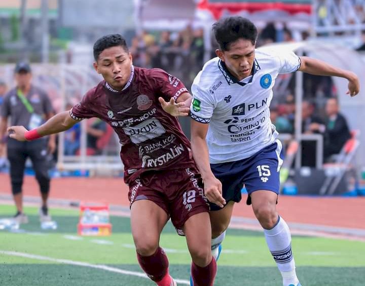 Persipa saat menghadapi Persiku, di Stadion Joyo Kusumo Pati pada Rabu (2/10). Istimewa