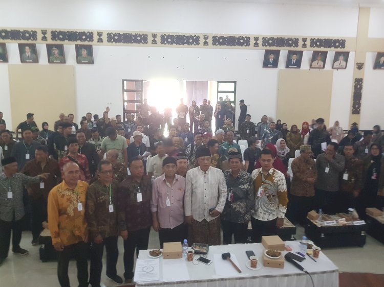 Mubes Forum Masyarakat Jasa Konstruksi di Balai Budaya Banjarnegara. Arief/RMOLJateng