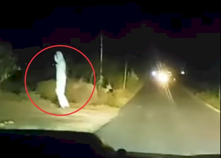 Inilah Penampakan Pocong Yang Viral Di Medsos Dalam Sepekan Terakhir. Istimewa/RMOLJawa Tengah