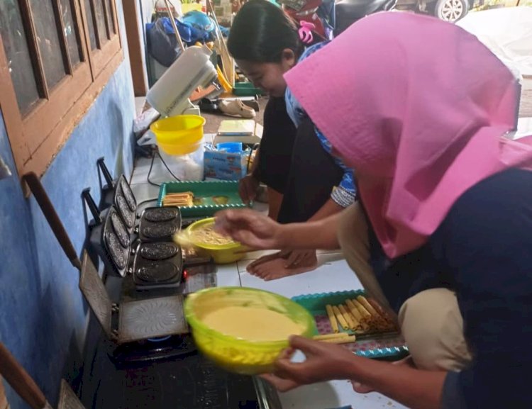Egg roll labu buatan IKM asal Karanganyar, Demak punya cita rasa lezat. Dicky Aditya/RMOLJateng