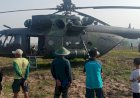Gangguan Mesin, Helikopter Milik TNI AD Mendarat Darurat di Blora