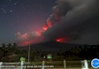 Malam Ini, Gunung Lewotobi Laki-Laki Meletus Kembali