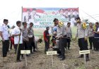 Polres Tegal Dukung Ketahanan Pangan, Luncurkan Gugus Tugas Polri dan Tanam Jagung