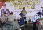 Kapolres Tegal: Kesiapan Personel Kunci Pengamanan TPS Yang Kondusif