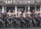 Kapolres Purbalingga Lepas Personel Brimob Bantuan Pengamanan Pilkada 2024
