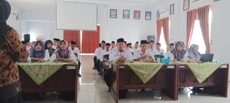 Tim Percepatan Penurunan Stunting (TPPS) Kabupaten Tegal bekerja sama dengan Kantor Kementerian Agama Kabupaten Tegal menggandeng Forum Komunikasi Antar Umat Beragama (FKUB) Kabupaten Tegal, Rabu (05/11). Istimewa