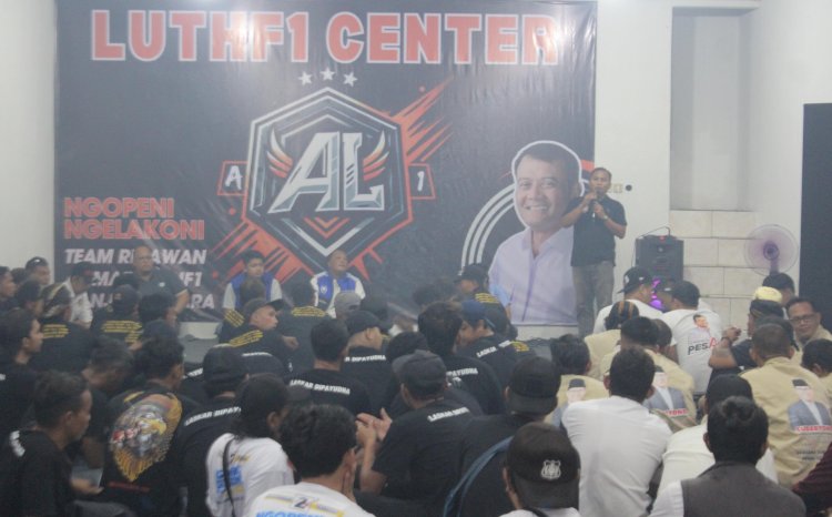Konsolidasi lintas relawan pemenangan paslon Gubernur-Wakil Gubernur Jawa Tengah, Ahmad Luthfi-Taj Yasin. Arief/RMOLJateng