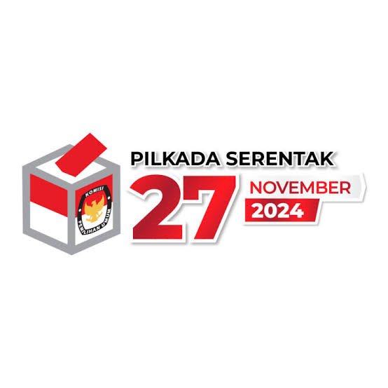 Logo Pilkada Serentak 2024 Di Masa Tenang Sebelum Pelaksanaan Pemilihan 27 November. Dokumentasi