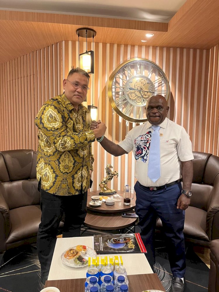 Audiensi JMSI Kepada Menteri HAM RI, Natalius Pigai, Sepakati Komitmen Perkuat HAM Tanpa Diskriminasi. Istimewa/RMOLJawaTengah