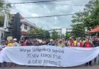 Puluhan Warga Juwana Kembali Demo Tuntut Perusahaan Pengelolaan Limbah Tutup