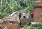 Cek Lokasi Bencana di Rembang, Kapolres Purbalingga Salurkan Bantuan Sosial