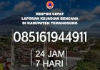Siaga Bencana, BPBD Temanggung Buka Call Center