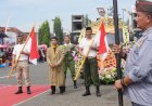 Ikuti Pawai Budaya, Polres Purbalingga Bersinergi Dengan TNI Tampilkan Pertunjukan Menarik