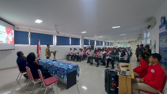 Relawan Ikuti Pelatihan Manajemen Tanggap Darurat Bencana Dan Sertifikasi Kompetensi Berstandar Badan Nasional Sertifikasi Profesi (BNSP). Istimewa