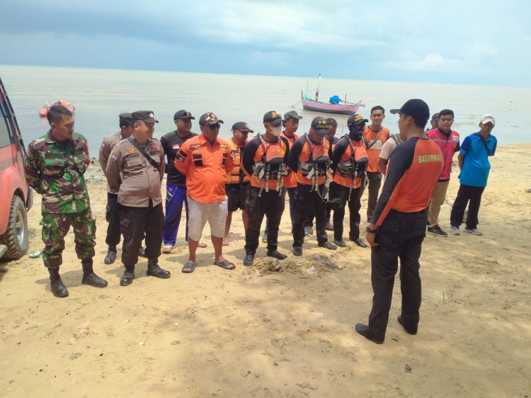 Tim gabungan yang akan melakukan pencarian Pomo di perairan sekitar Pulau Gede. Yon Daryono/RMOLJateng