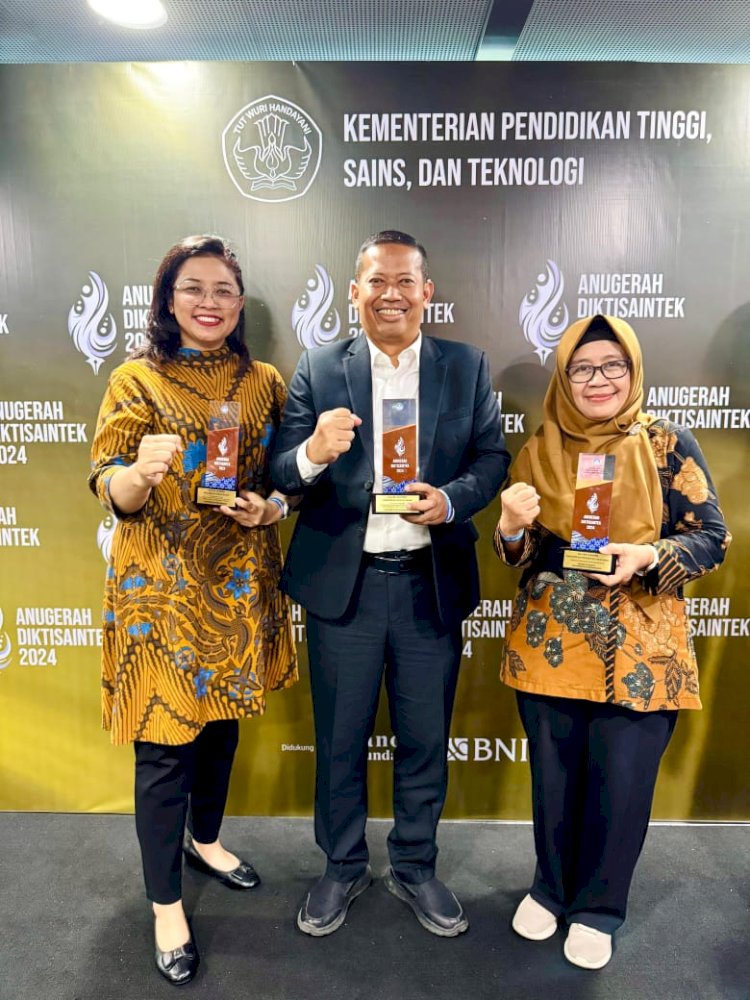 Undip Berhasil Meraih Penghargaan 4 Sekaligus Dalam Ajang DIKTI Saintek 2024 Di Akhir Tahun 2024. Dicky A Wijaya/RMOLJawaTengah