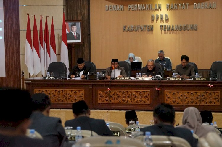 DPRD Temanggung Harapkan Perubahan Nama Bank Pasar Temanggung Dapat Dongkrak PAD. Istimewa