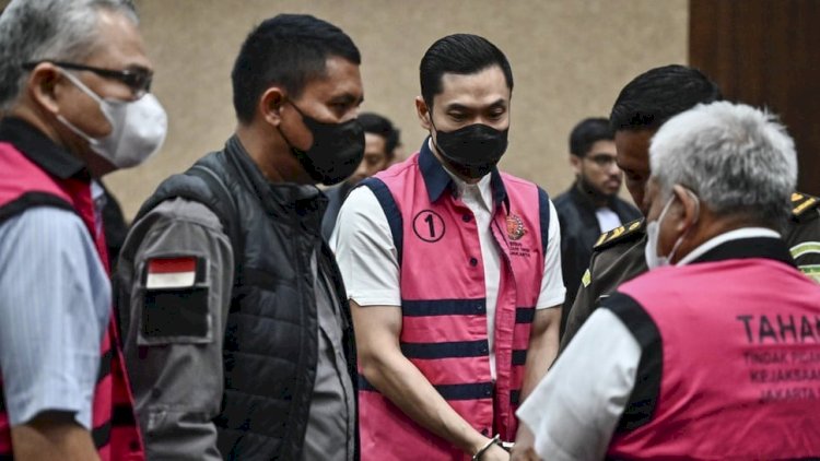 Terdakwa Harvey Moeis Saat Sidang Putusan Kasusnya. Dokumentasi Tirto.ID