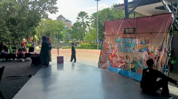 Acara bertajuk 'Semarang Economy Creative' (SEC) di Taman Indonesia Kaya, Semarang yang batal digelar, mendapatkan tanggapan dari Disbudpar Kota Semarang. Dicky Aditya/RMOLJateng