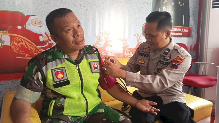 Dokkes Polres Purbalingga Terus Pantau Kesehatan Personel Operasi Lilin Candi 2024
