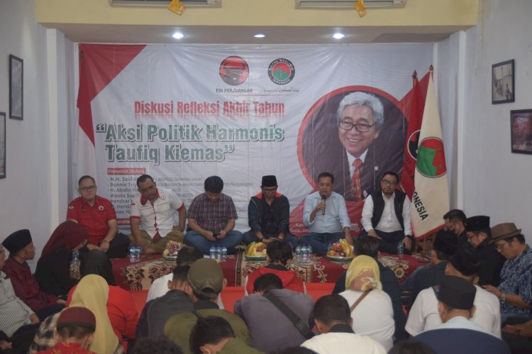 Ratusan Kader PDI Perjuangan Kumpul Di Bamusi, Peringati Harlah Taufiq Kiemas Dan Konsolidasi. Istimewa